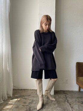 「ステッチ」｜「アイテム（その他）」を使った、ｙｕｚｕｋｉさん（レディース・163cm）の秋コーディネート