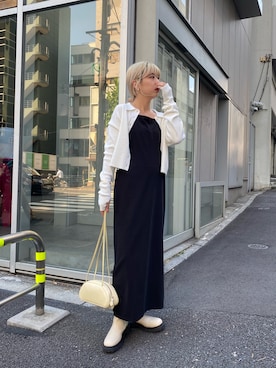 「襟付きトップス」｜「アイテム（その他）」を使った、ｙｕｚｕｋｉさん（レディース・163cm）の夏コーディネート