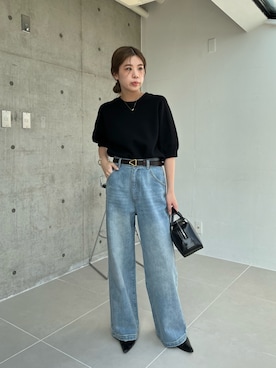 「アイテム（ボストンバッグ）」を使った、ｙｕｚｕｋｉさん（レディース・163cm）の夏コーディネート