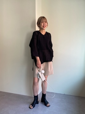 「ごきげんウィーク」｜「アイテム（その他シューズ）」を使った、ｙｕｚｕｋｉさん（レディース・163cm）の春コーディネート