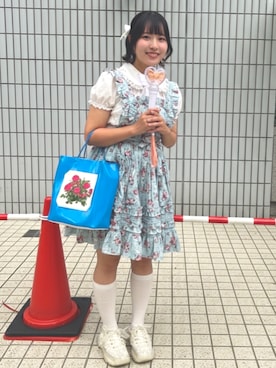 「RANDA（ランダ）のアイテム」を使った、マコさん（レディース・157cm）の冬コーディネート