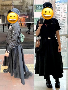 「:CHOCOOLATEのアイテム（ジャケット/アウター）」を使った、yeanlingさん（レディース・155cm）の冬コーディネート