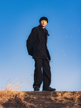 「MIZUNO（ミズノ　）のアイテム」を使った、せりんさん（メンズ・174cm）の春コーディネート