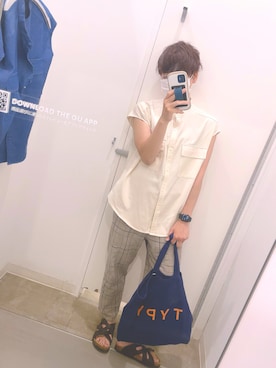 YUZUさん（レディース・161cm）の夏コーディネート