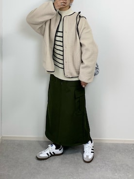 「Per sist ence（パーシエンス）のアイテム」を使った、walk55marinさん（レディース・165cm）の冬コーディネート