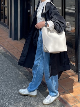 「GERMAN TRAINER（ジャーマントレーナー）のアイテム」を使った、walk55marinさん（レディース・165cm）の春コーディネート