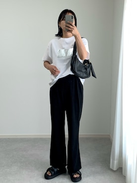 「Per sist ence（パーシエンス）のアイテム（トップス）」を使った、walk55marinさん（レディース・165cm）の春コーディネート