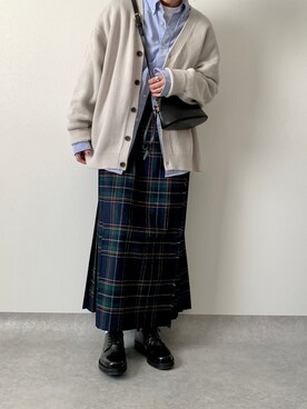「RUUBON」｜「アイテム（その他）」を使った、walk55marinさん（レディース・165cm）の冬コーディネート