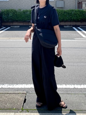 「アイテム（オールインワン・サロペット）」を使った、walk55marinさん（レディース・165cm）の夏コーディネート