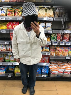 「アイテム（ジャケット/アウター）」を使った、ともキングさん（メンズ・176cm）の秋コーディネート