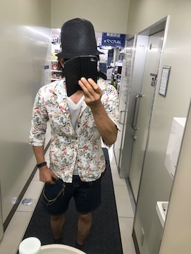 「Piko（ピコ）のアイテム」を使った、ともキングさん（メンズ・176cm）の夏コーディネート