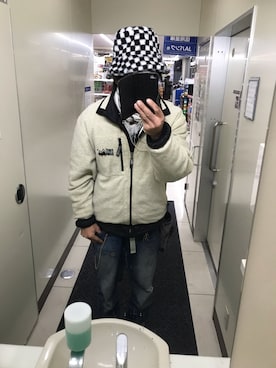 「zipfive」｜「アイテム（ブルゾン）」を使った、ともキングさん（メンズ・176cm）の冬コーディネート