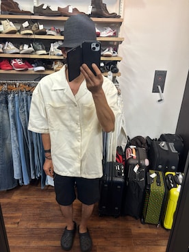 「アイテム（チノパンツ）」を使った、ともキングさん（メンズ・176cm）の秋コーディネート