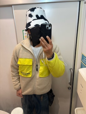 「アイテム（パンツ）」を使った、ともキングさん（メンズ・176cm）の冬コーディネート