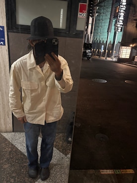 「アイテム（ジャケット/アウター）」を使った、ともキングさん（メンズ・176cm）の秋コーディネート