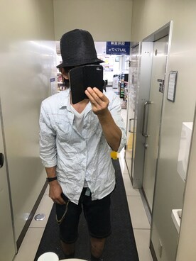 「lost（ロスト）のアイテム」を使った、ともキングさん（メンズ・176cm）の夏コーディネート