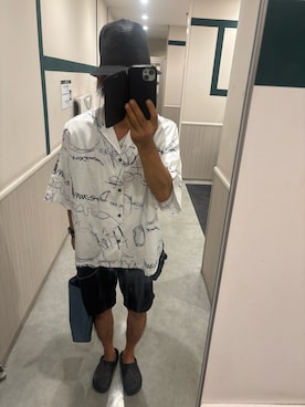 「アイテム（パンツ）」を使った、ともキングさん（メンズ・176cm）の秋コーディネート