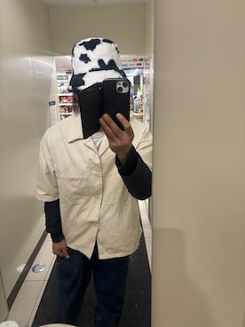 「brand ?（ブランド ?）のアイテム」を使った、ともキングさん（メンズ・176cm）の春コーディネート