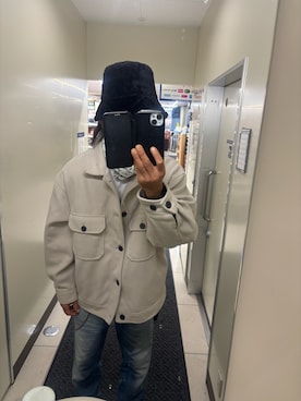 「アイテム（ブルゾン）」を使った、ともキングさん（メンズ・176cm）の秋コーディネート