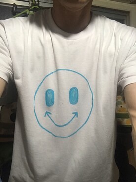 「ニコちゃん」｜「アイテム（その他）」を使った、ともキングさん（メンズ・176cm）の夏コーディネート