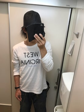 「腕まくり」｜ともキングさん（メンズ・176cm）の夏コーディネート