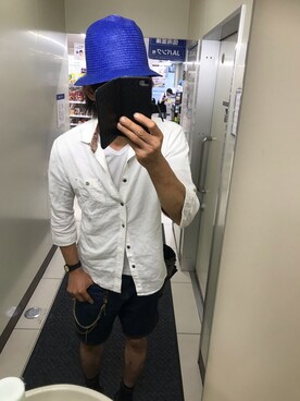 「BROWNY　STANDARD（ブラウニー）のアイテム」を使った、ともキングさん（メンズ・176cm）の夏コーディネート