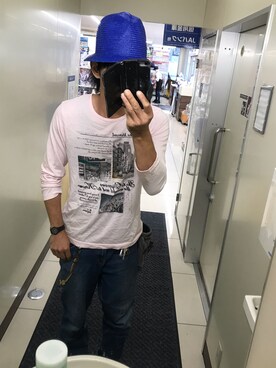 「PLUS ONE（プラスワン）のアイテム」を使った、ともキングさん（メンズ・176cm）の秋コーディネート