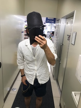 「BROWNY　STANDARD（ブラウニー）のアイテム」を使った、ともキングさん（メンズ・176cm）の夏コーディネート