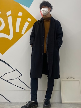 「Lui's（ルイス）のアイテム（その他アウター）」を使った、つーさん（メンズ・180cm）の冬コーディネート