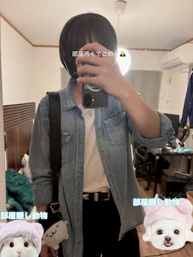 「TOGA（トーガ）のアイテム」を使った、れんかさん（メンズ・181cm）の春コーディネート