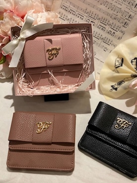 「ミニ財布」｜「アイテム（財布/小物）」を使った、メゾンドフルールstaffさん（レディース・154cm）の秋コーディネート