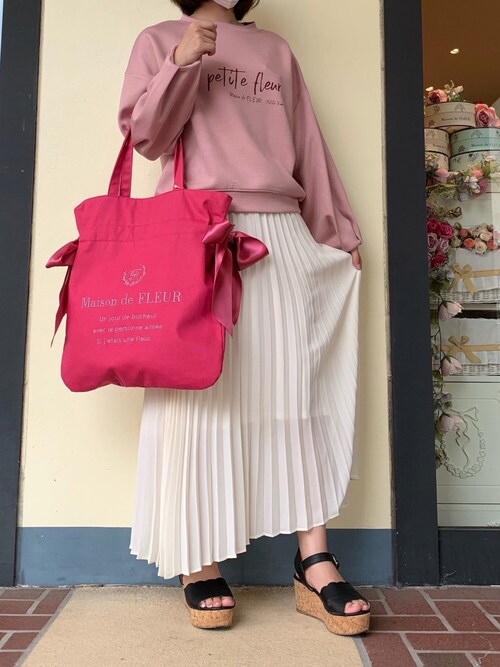 Maison De Fleurメゾンドフルールstaffさんのトートバッグを使ったコーディネート Zozotown