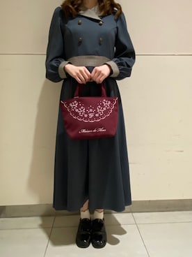 「メゾンドフルールプチローブ」｜メゾンドフルールstaffさん（レディース・154cm）の秋コーディネート