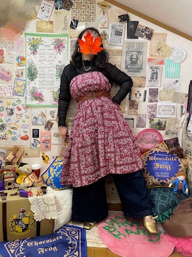 「eLur（エラー）のアイテム」を使った、syk 【相互】さん（レディース・150cm）の秋コーディネート