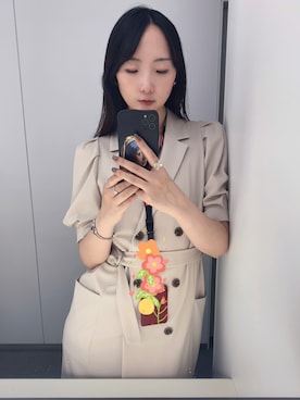 「Mystrada（マイストラーダ）のアイテム」を使った、Miaさん（レディース・172cm）の秋コーディネート