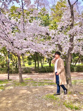 「COMME　CA COMMUNE（コムサコミューン）のアイテム（ジャケット/アウター）」を使った、soccertatsuki0107さん（メンズ・174cm）の夏コーディネート