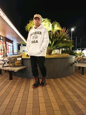 「お洒落さんと繋がりたい」｜「アイテム（スタジャン）」を使った、とっくんさん（メンズ・170cm）の冬コーディネート