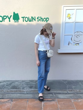 「いいね返し」｜yuukaさん（レディース・159cm）の夏コーディネート