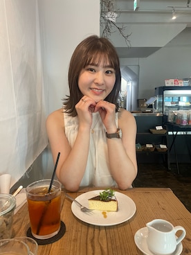 「いいね返し」｜「アイテム（ワンピース/ドレス）」を使った、yuukaさん（レディース・159cm）の夏コーディネート