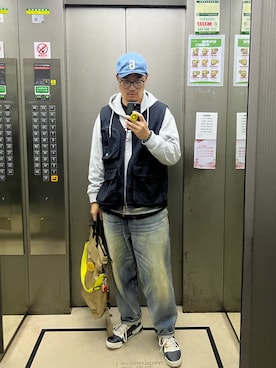 「CONVERSE（コンバース）のアイテム（トップス）」を使った、van----------さん（メンズ・175cm）の秋コーディネート