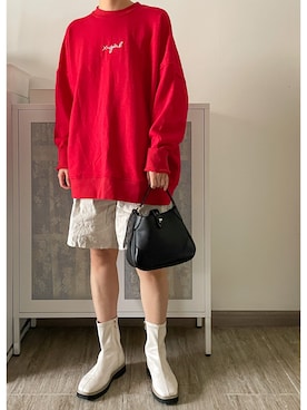 nnnowearさんの（X-girl | エックスガール）を使ったコーディネート
