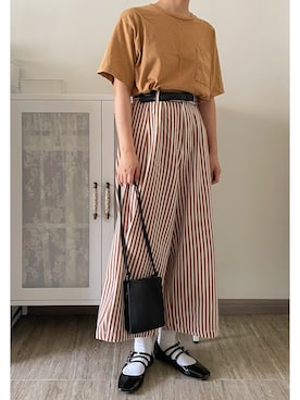 「LAZY SUSAN（レイジースーザン）のアイテム（PC・スマホグッズ/家電）」を使った、nnnowearさん（レディース・158cm）の秋コーディネート