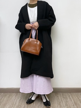 「ITEMS URBANRESEARCH（アイテムズ アーバンリサーチ）のアイテム（その他アウター）」を使った、nnnowearさん（レディース・158cm）の秋コーディネート