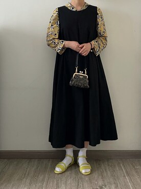 「rienda（リエンダ）のアイテム（財布/小物）」を使った、nnnowearさん（レディース・158cm）の夏コーディネート