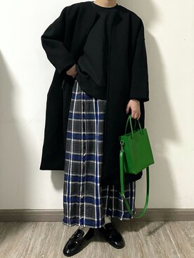 nnnowearさん（レディース・158cm）の冬コーディネート