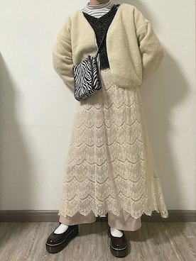 nnnowearさん(レディース・158cm)の冬コーディネート