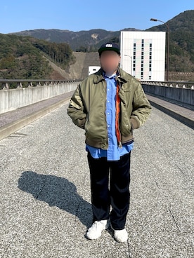 「Acne Studios（アクネストゥディオズ）のアイテム（シューズ）」を使った、masamasaさん（メンズ・175cm）の夏コーディネート