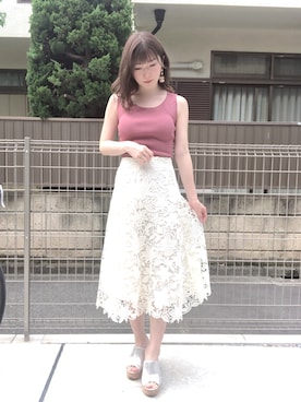 RUUさん(レディース・156cm)の夏コーディネート