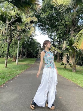 RUUさん(レディース・156cm)の夏コーディネート