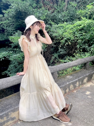EIMY ISTOIRE（エイミーイストワール）の「フリルスリーブシアー